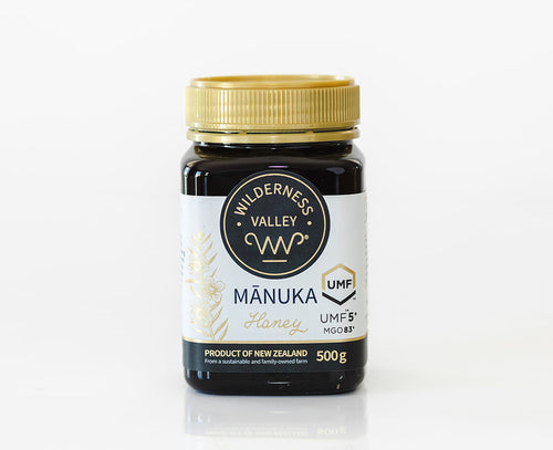 Wilderness Valley Mānuka Honey UMF™ 5+ 500g jar