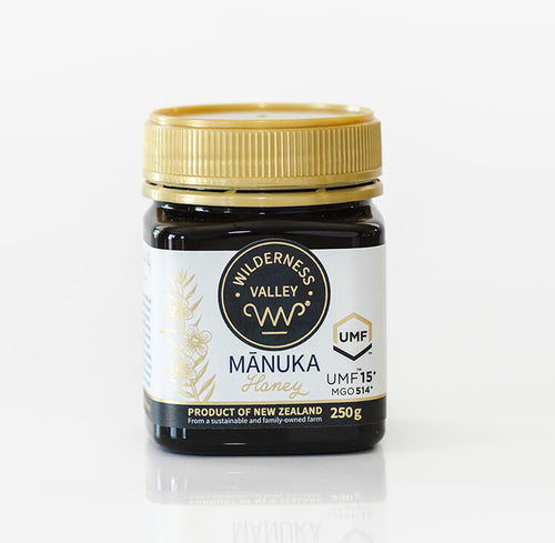 Wilderness Valley Mānuka Honey UMF™ 15+ 250g jar